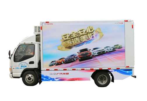 小型舞臺(tái)展示車